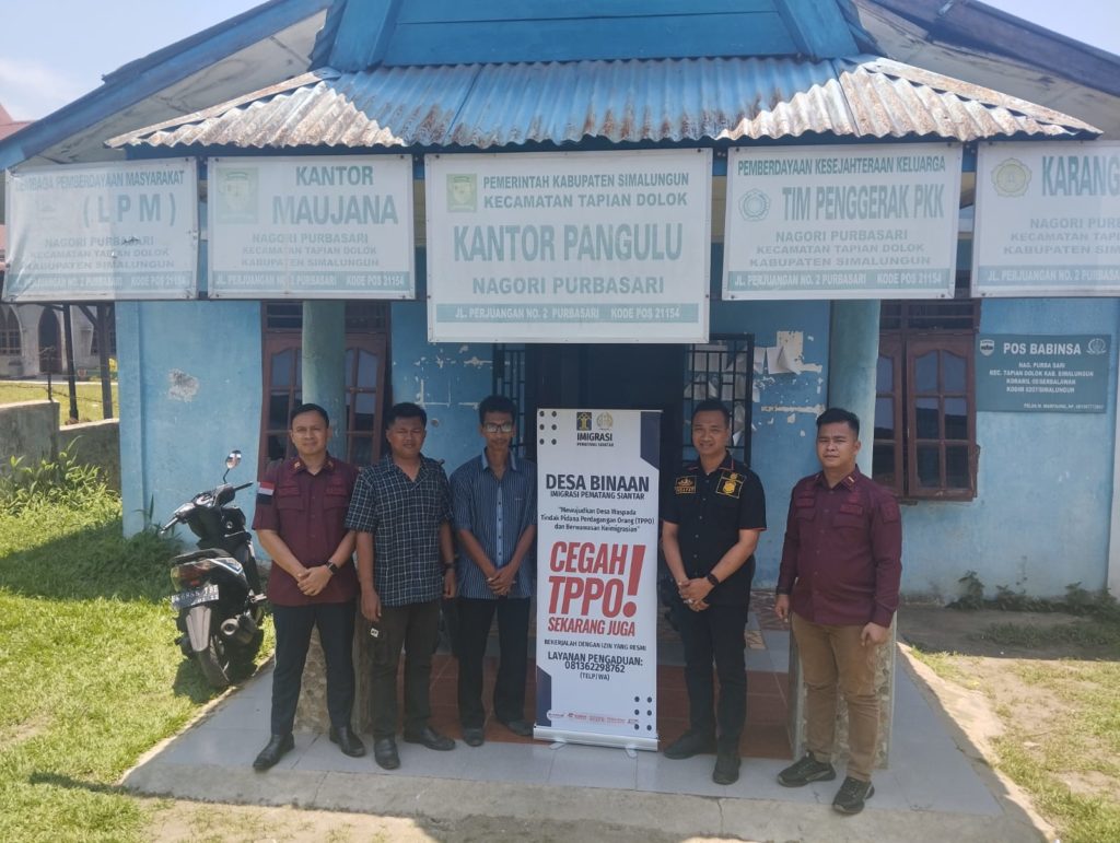 Waspada TPPO, Imigrasi Pematang Siantar Bentuk Desa Binaan Imigrasi