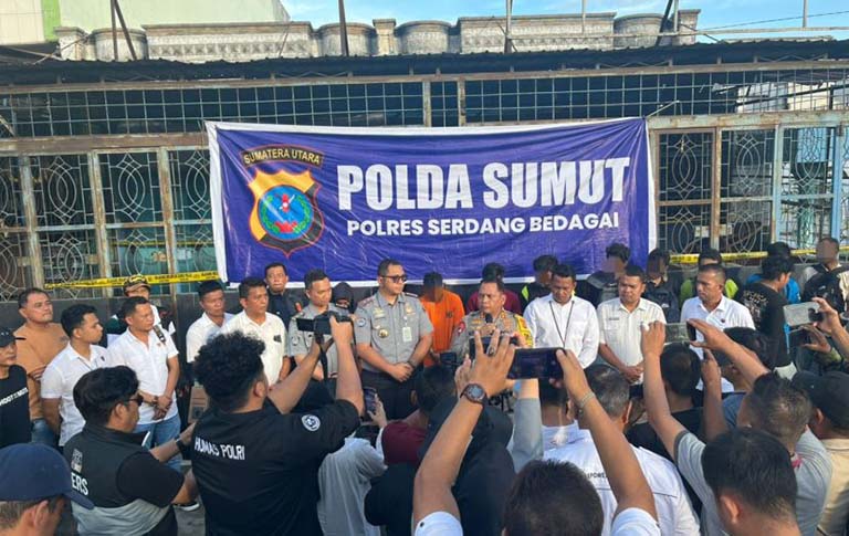 Polres Serdang Bedagai dan Kantor Imigrasi Pematang Siantar Ungkap Kasus Tindak Pidana Perdagangan Orang (TPPO) dan Tindak Pidana Penyelundupan Manusia (TPPM)