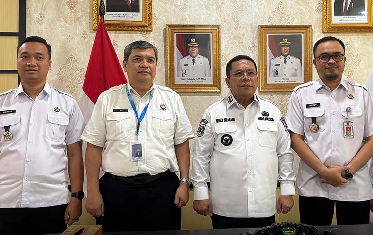 Kepala Kanwil Imigrasi Sumut Audiensi dengan Wali Kota Pematang Siantar